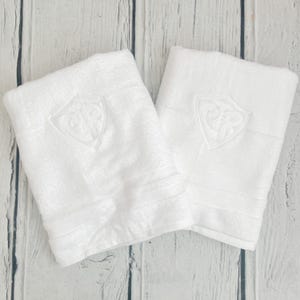 LDS Baptism Gift CTR Towel, Personalized Gift Bath Towel Church of Jesus Christ of Latter-day Saints Boys and Girls