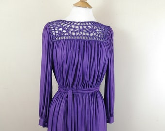 purple dress for wedding guest uk