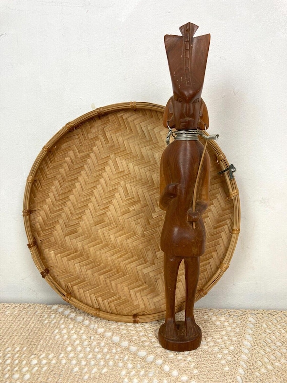 1960年代ケニアで購入 アフリカンアート 木製彫刻 ヴィンテージ