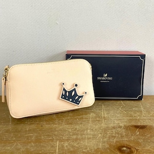 Swarovski Clutch Bag Pink Handbag Crossbody NEW IN BOX Gift for Her Christmas
