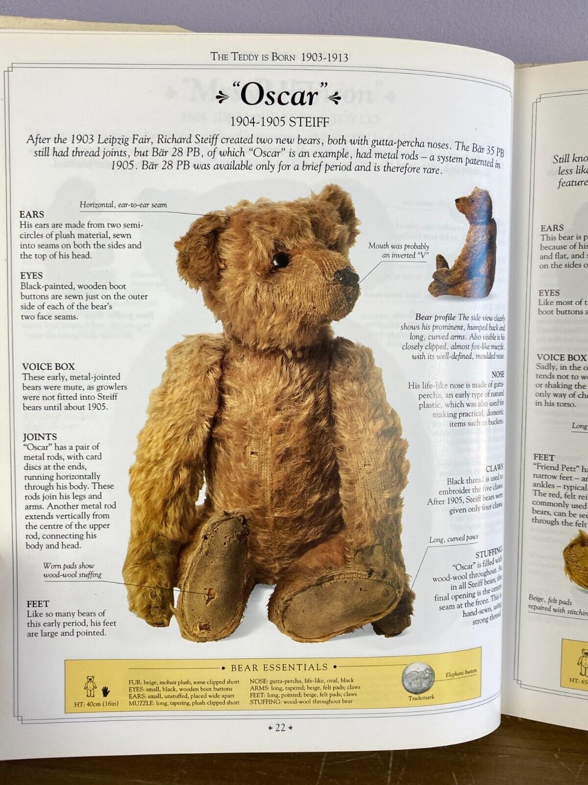 The Story of the Steiff Teddy Bear: An Illustrated History from 1902 [Book]