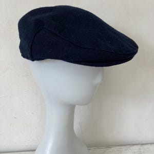Vintage Schiebermütze Navy Blau Gr. M Unisex Failswertige Hats Country