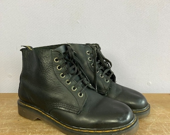 Vintage Dr Martens Black UK6 90s Rare Dolcis Exclusive Made in England DMs