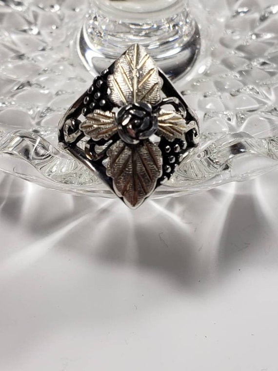 Diamond Cut Sterling Silver Ring
