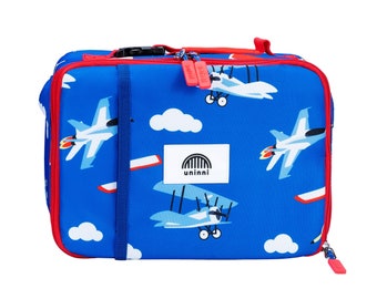 Airplane Lunch Box | Insulated Lunch Bag | Water Resistant Bag | Kids Food Storage | Back to School | School Lunch Bag | BPA Free Food Grade