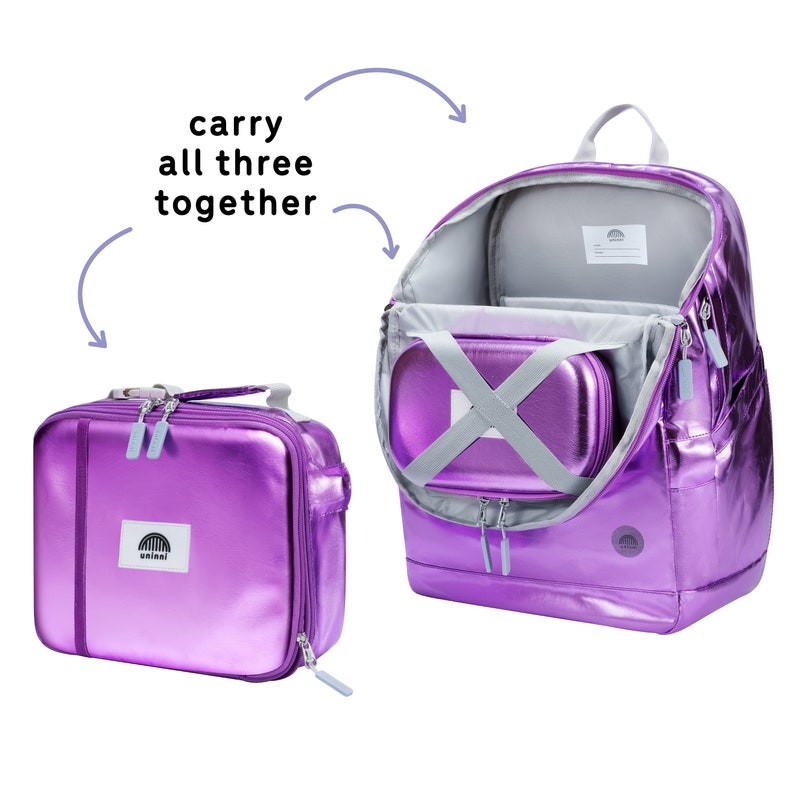 16 Backpack School Set for Kids 7 Backpack Lunch Bag Girl Pencil Pouch