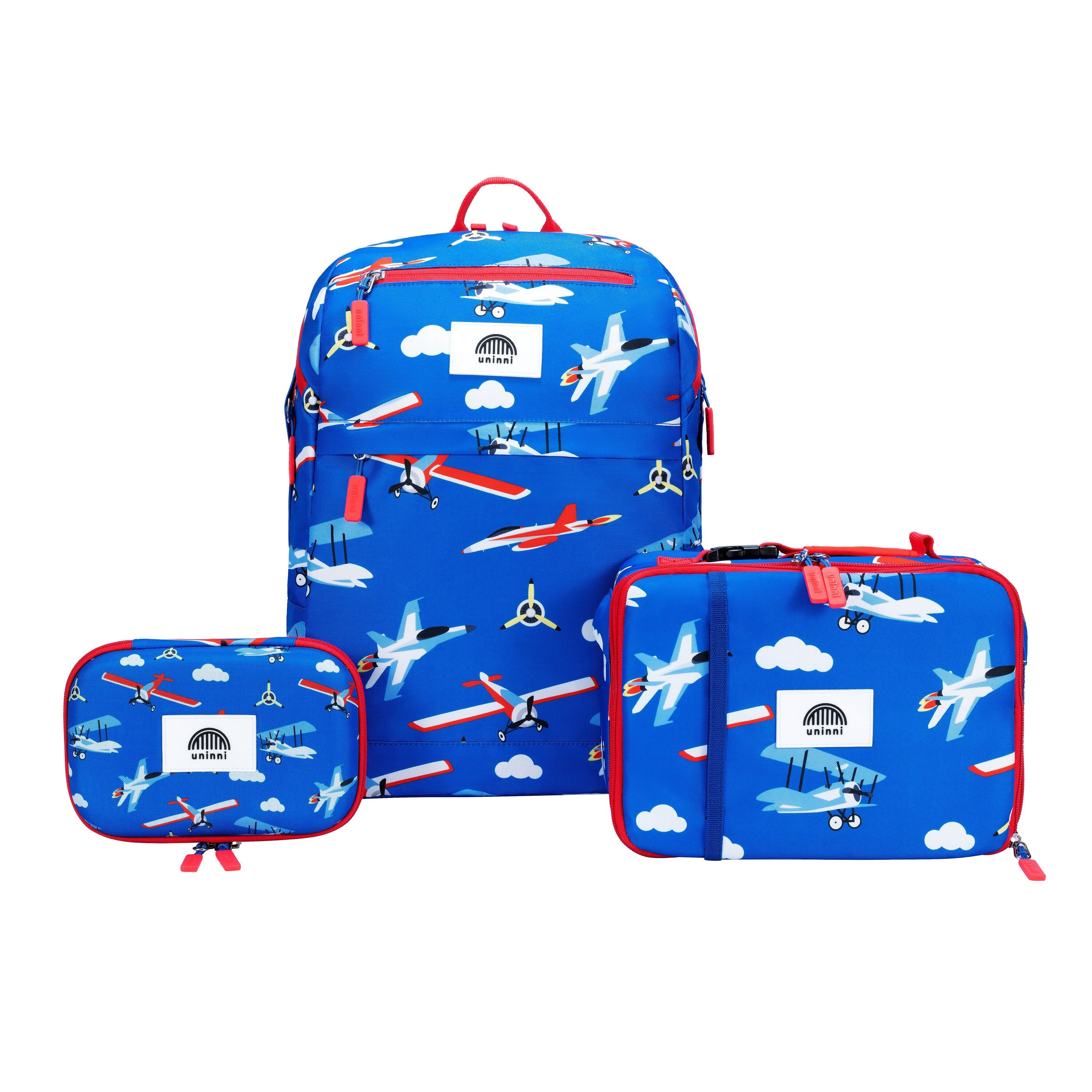 16 Inch Shark Backpack with Lunch Box Set for Boys or Girls, Value