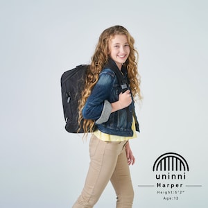 Black 16&quot; Backpack for Kids 8+ and Adults  | Back to School |  Gifts | Kids Overnight Bag | Comfort Backpack | Laptop Storage  | Backpack