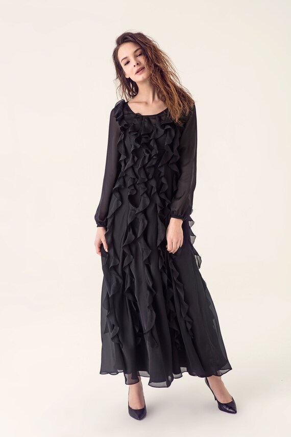 infinity dress long sleeves