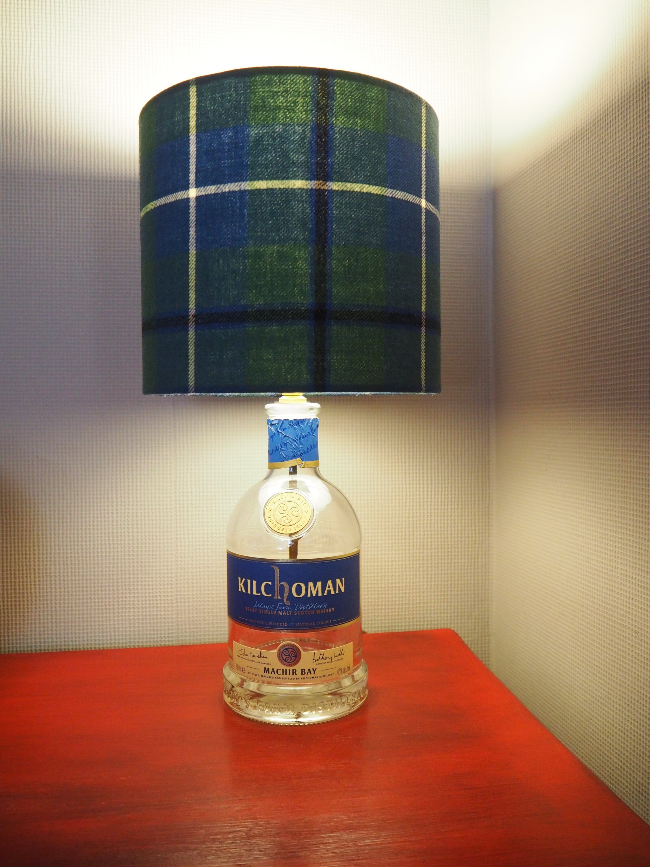 Whisky lamp Kilchoman malt whisky bottle Etsy