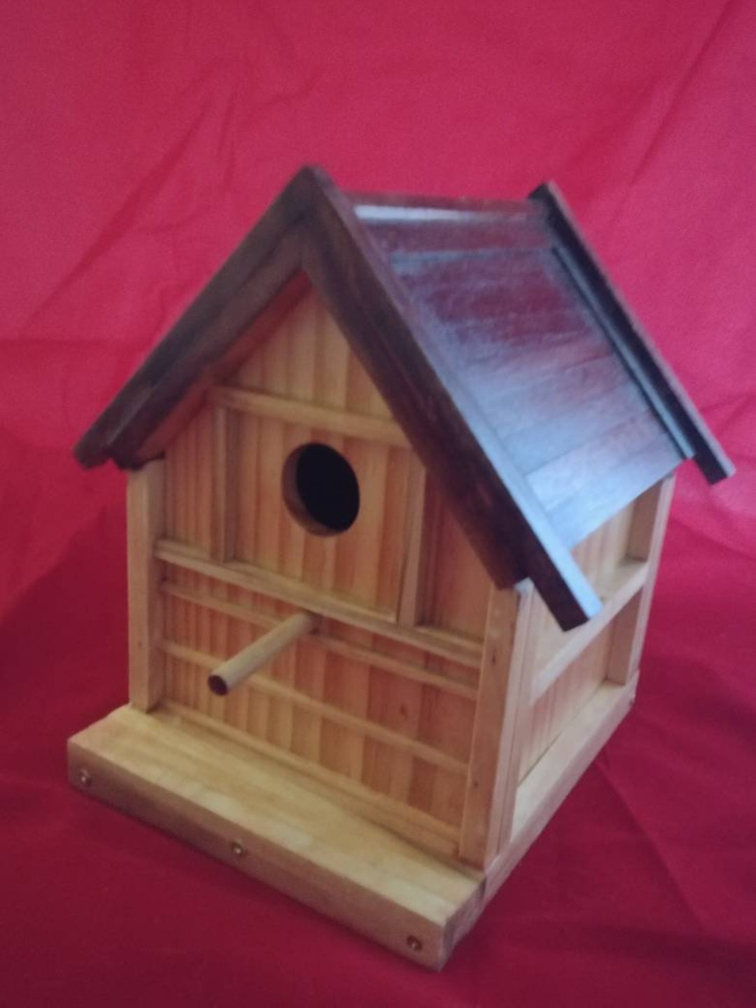 Pack De 2 Pajareras De Madera Para Pintar | Baker Ross | 17 Cm De Alto | Manualidad Infantil Para Decorar Con Acrílicos Y Rotuladores | Incluye Cuerda Para Colgar