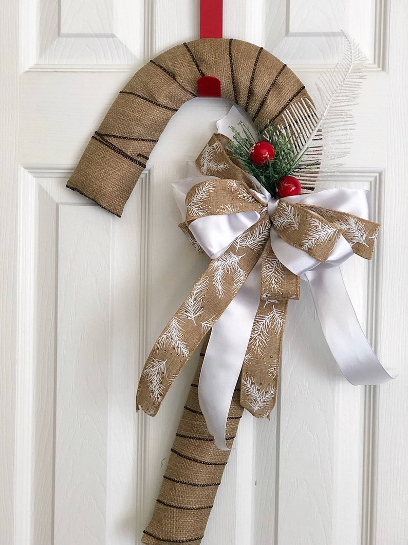 Christmas Decor Christmas Wreath Candy Cane Wreath