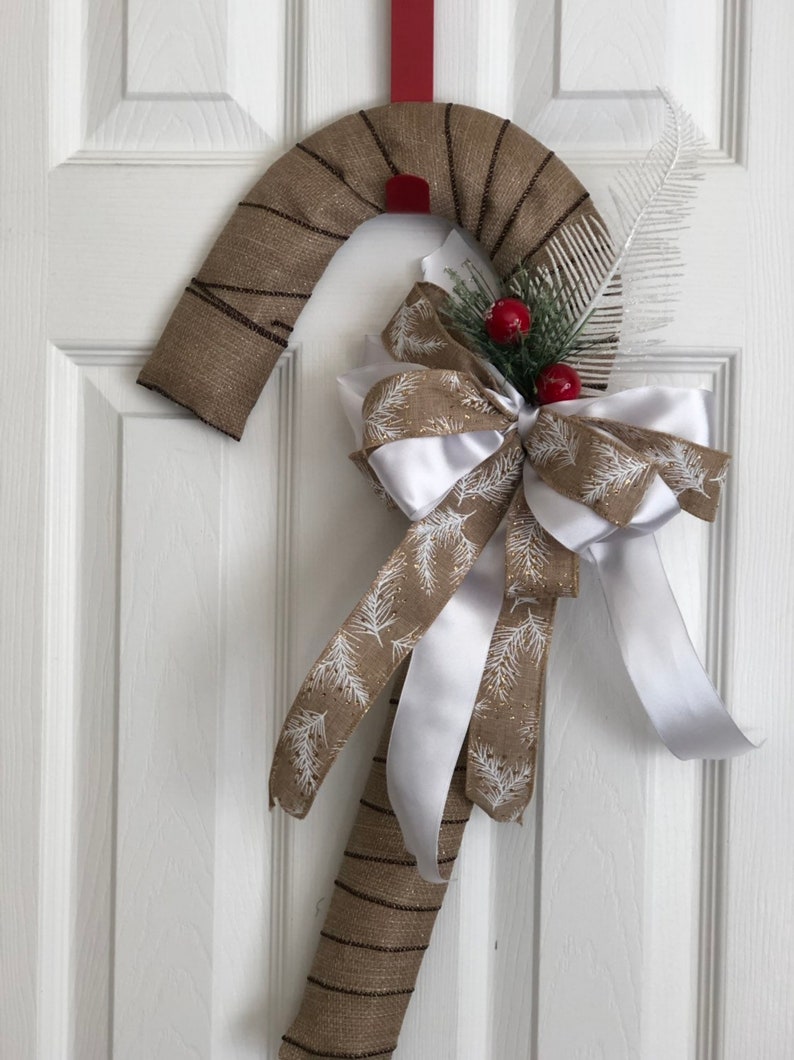 Christmas Decor Christmas Wreath Candy Cane Wreath