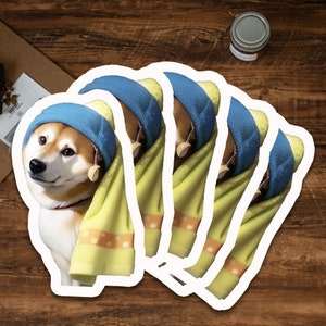 Custom Pet Sticker Using Pet Photo,Sticker of my dog,Dog face sticker