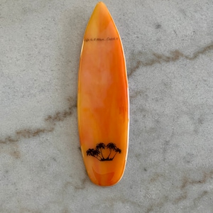 Fused Glass Surfboard