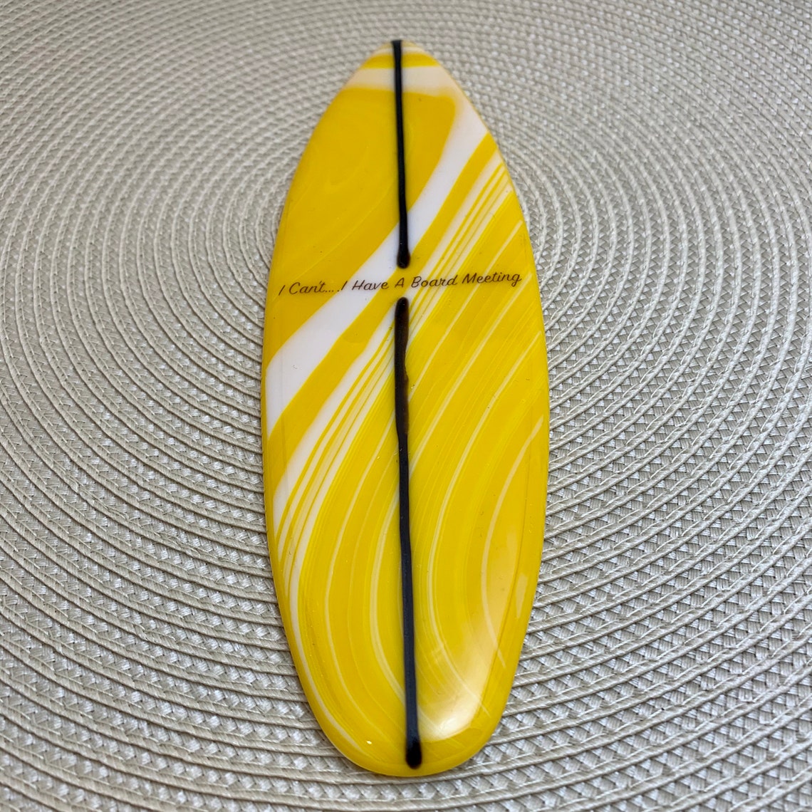 Fused Glass Surfboard Etsy