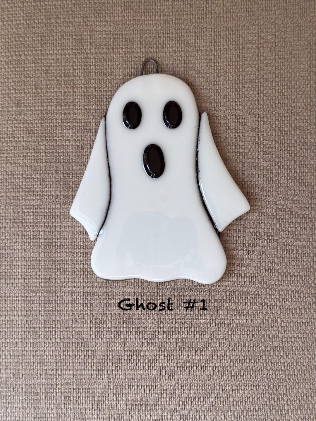 Halloween Ghost- Fused Glass - Etsy