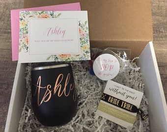 Bridesmaid Proposal Box | Maid of Honor Proposal Gift | Bridal Party Gift | Will You Be My Bridesmaid Gift | Bridesmaid Gifts | Gift Box