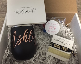 Bridesmaid Proposal Gift | Will You Be My Bridesmaid | Bridesmaid Box | Bridal Party Gift | Proposal Box | Bridesmaid Gift Box