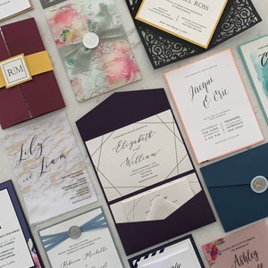 Custom Wedding Invitation