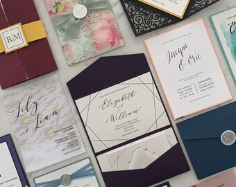 Custom Wedding Invitation