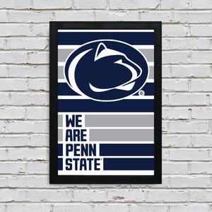 Limited Edition We Are Penn State Poster - Gifts for Penn State Fans - 13x19"