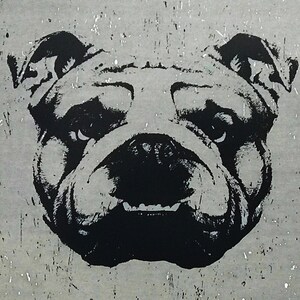 Póster artístico de Bulldog inglés de edición limitada - Regalos para los amantes de los perros - 13x19" imagen 4