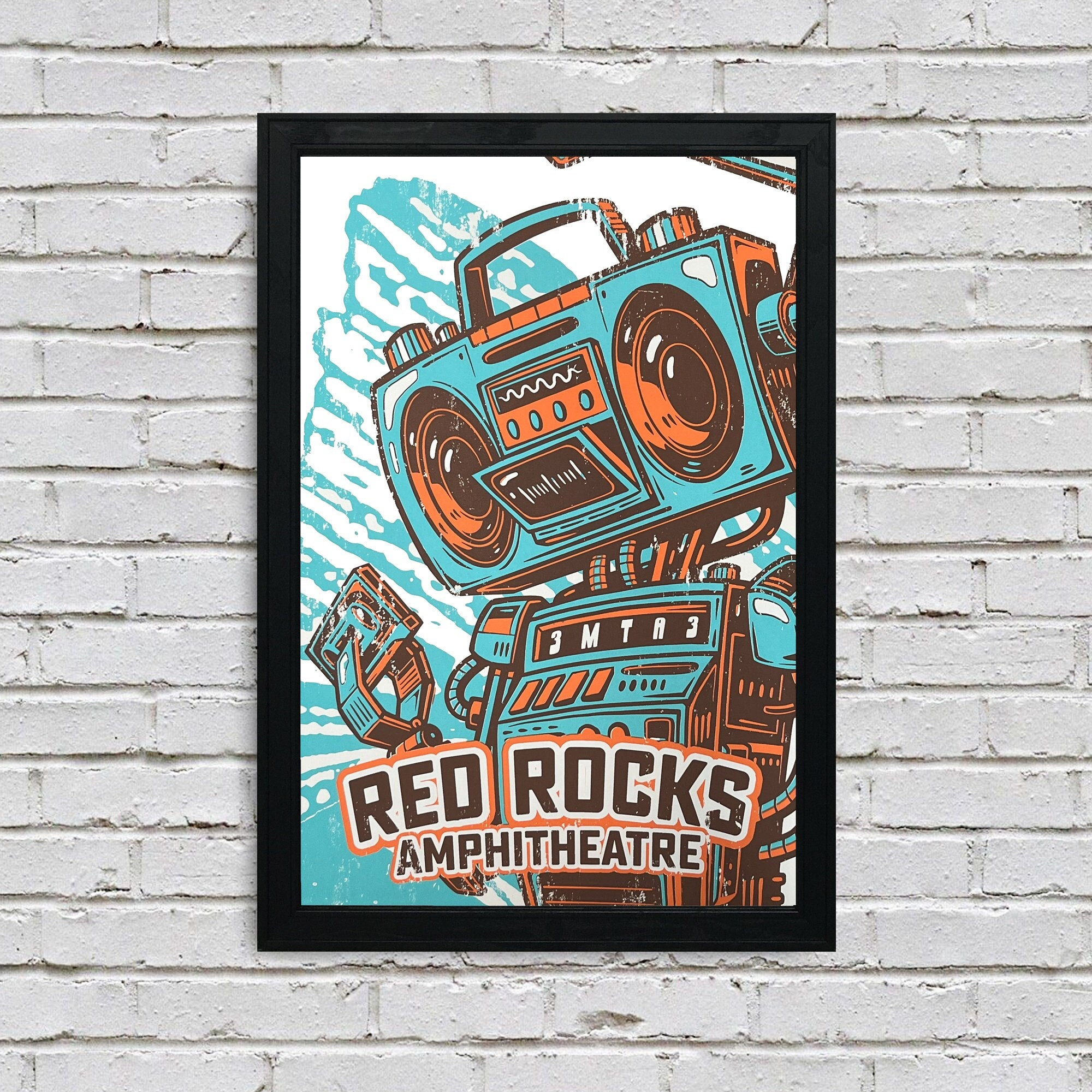 CLASSIC　ROCK POSTERS The Band Vintage Concert Poster from Winterland, Apr 17