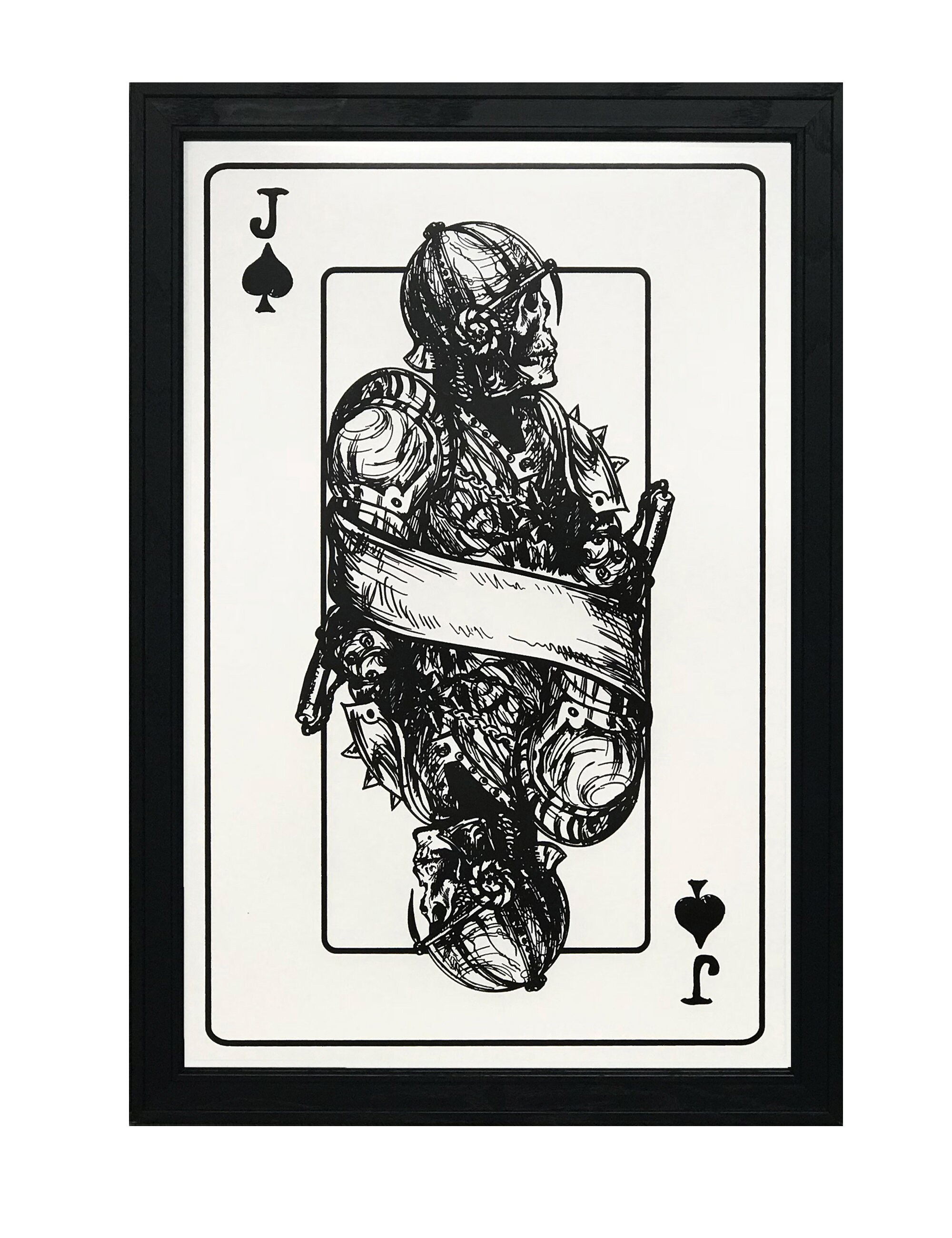 Jack of Spades Art Print: Limited Edition Poker Room Poster (13x19") - Etsy