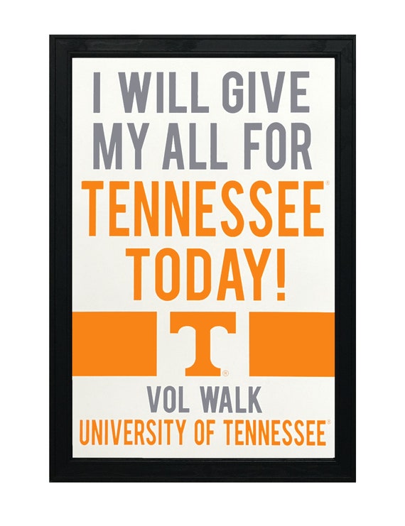 Flat Wrapping Paper - TN Vols - 3 Sheets