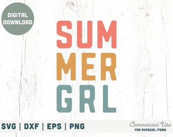 Download Summer Girl Svg Etsy