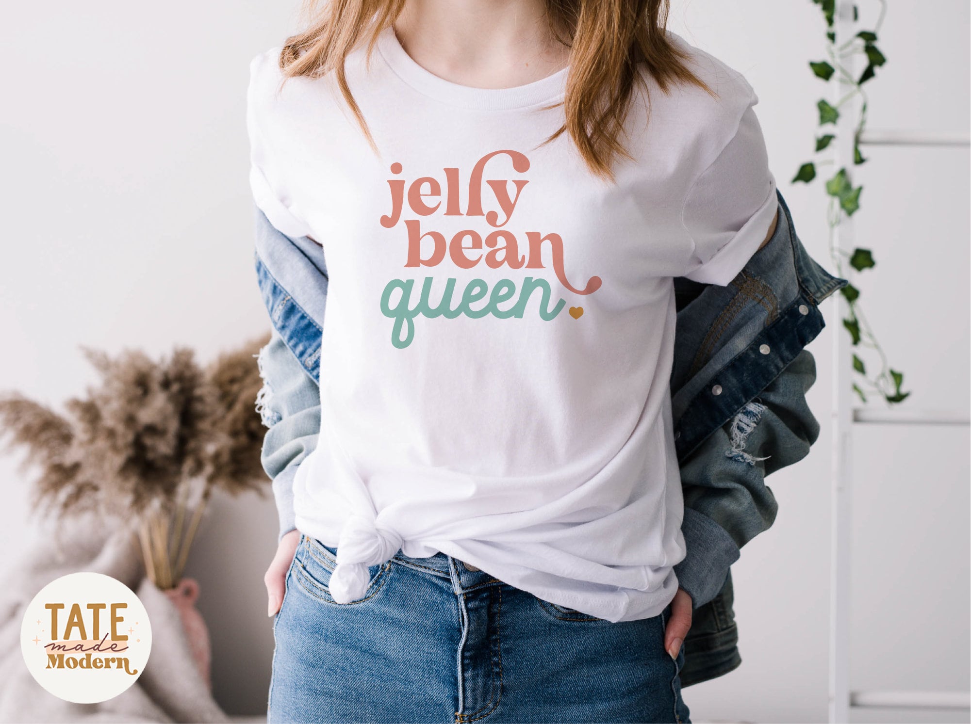 Jelly Bean Queen Retro Easter SVG Cut File Retro Boho Easter Etsy