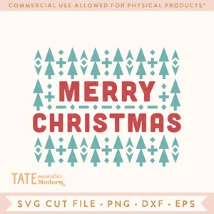 Arquivo de corte SVG tribal de Feliz Natal, Boho Christmas svg, Aztec Christmas svg, Modern Christmas holiday svg - Uso comercial, arquivo digital