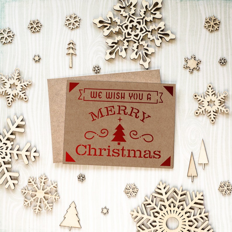 Download Cricut Joy We Wish You A Merry Christmas SVG insert card ...