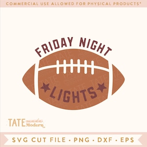 Les lumières du vendredi soir coupent le fichier SVG - svg de maman de football rétro, svg de maillot de football du lycée, svg de maman d'automne - usage commercial, fichier numérique