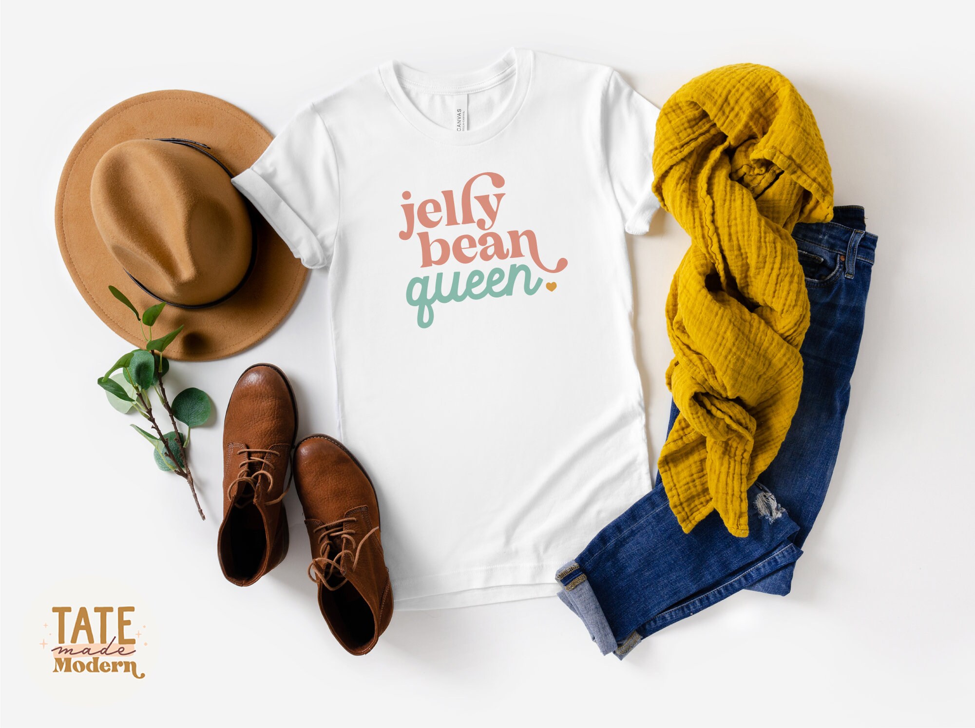 Jelly Bean Queen Retro Easter SVG Cut File Retro Boho Easter Etsy