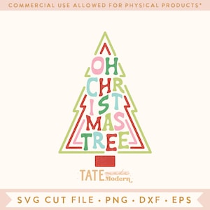 Oh Christmas Tree Retro SVG cut file, Christmas decorating shirt svg, holly jolly svg, Tree hunting PNG - Commercial Use, Digital File