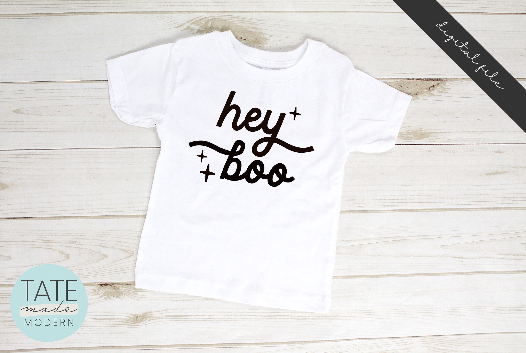 Hey Boo SVG Cut File Retro Halloween Svg Boho Halloween - Etsy