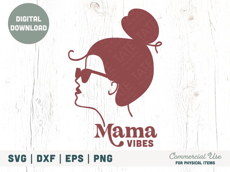 Download Boho Mama Svg For T Shirt Retro Vintage Mama Svg Mama Vibes Svg Cut File Digital File Commercial Use Mom Life Messy Bun Shirt Svg Clip Art Art Collectibles Puzzles Design Media De