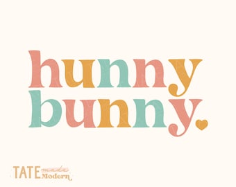 Hoppelhase Retro SVG geschnitten Datei - Retro Boho Ostern svg, Ostern Baby Mädchen svg, Geschwister Ostern svg für Shirt - Kommerzielle Nutzung, digitale Datei