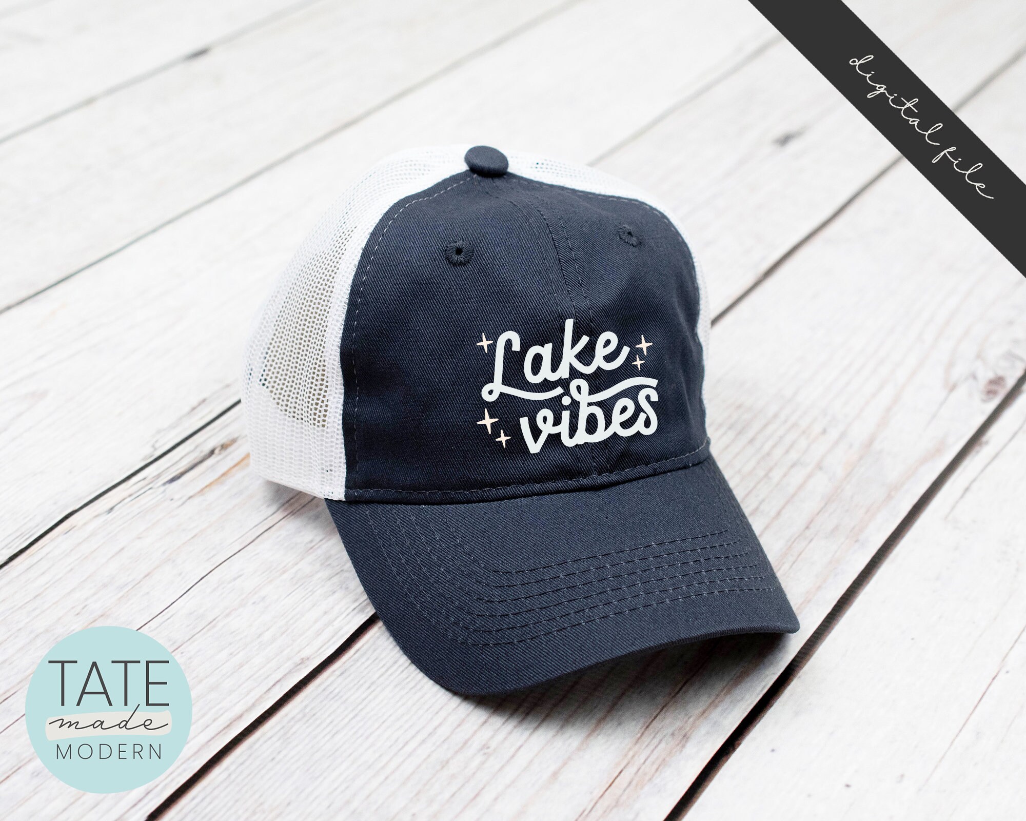 Download Lake Vibes SVG cut file Retro summer svg Lake life svg for | Etsy