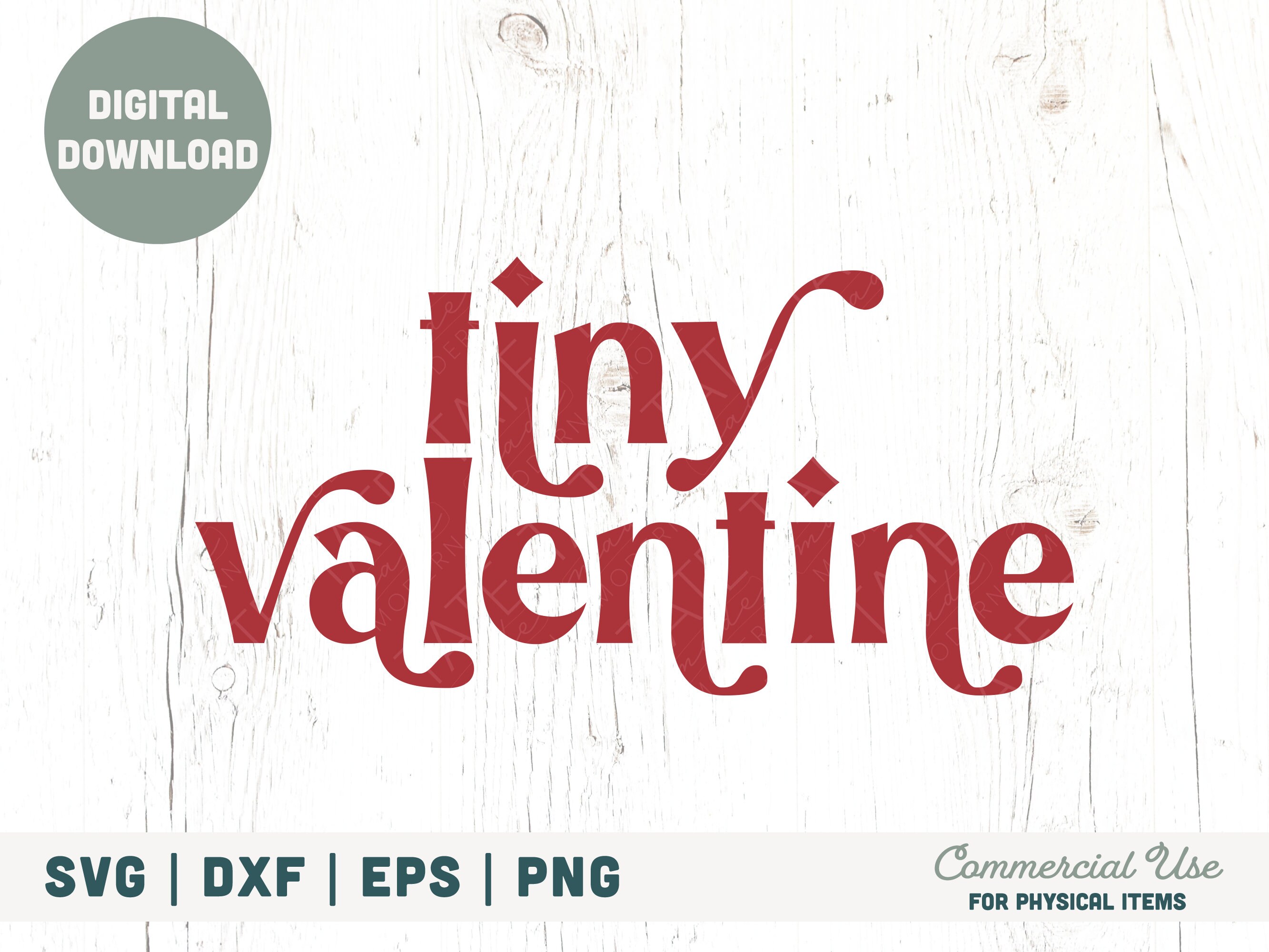 Tiny Valentine SVG Cut File Retro Valentines Day Svg Baby - Etsy