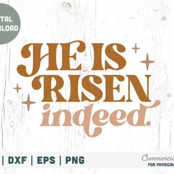 He is Risen Indeed Etsy
