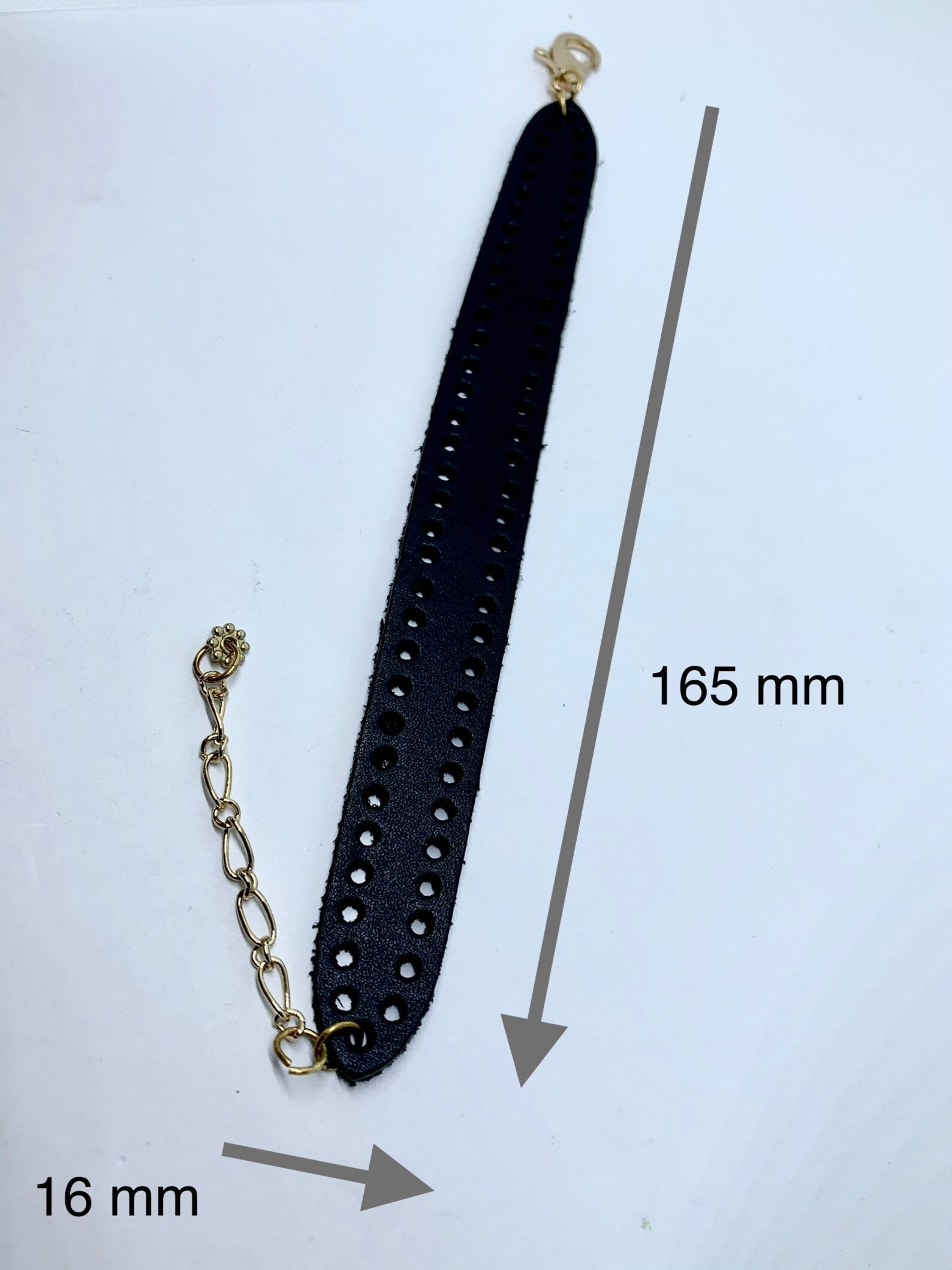 Leather Hole Punch Cuff Bracelet Jewelry DIY Punched Design Etsy UK