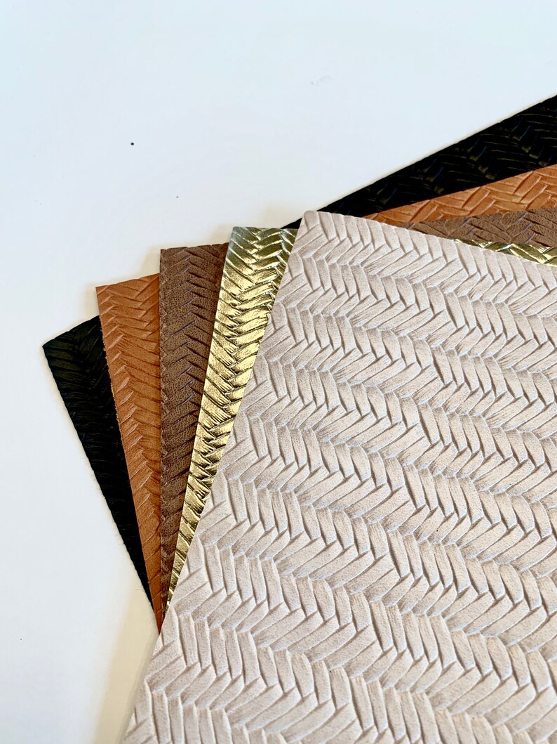 Fishtail Faux Leather Sheets: DIY Craft & Earrings Supplies bild 8
