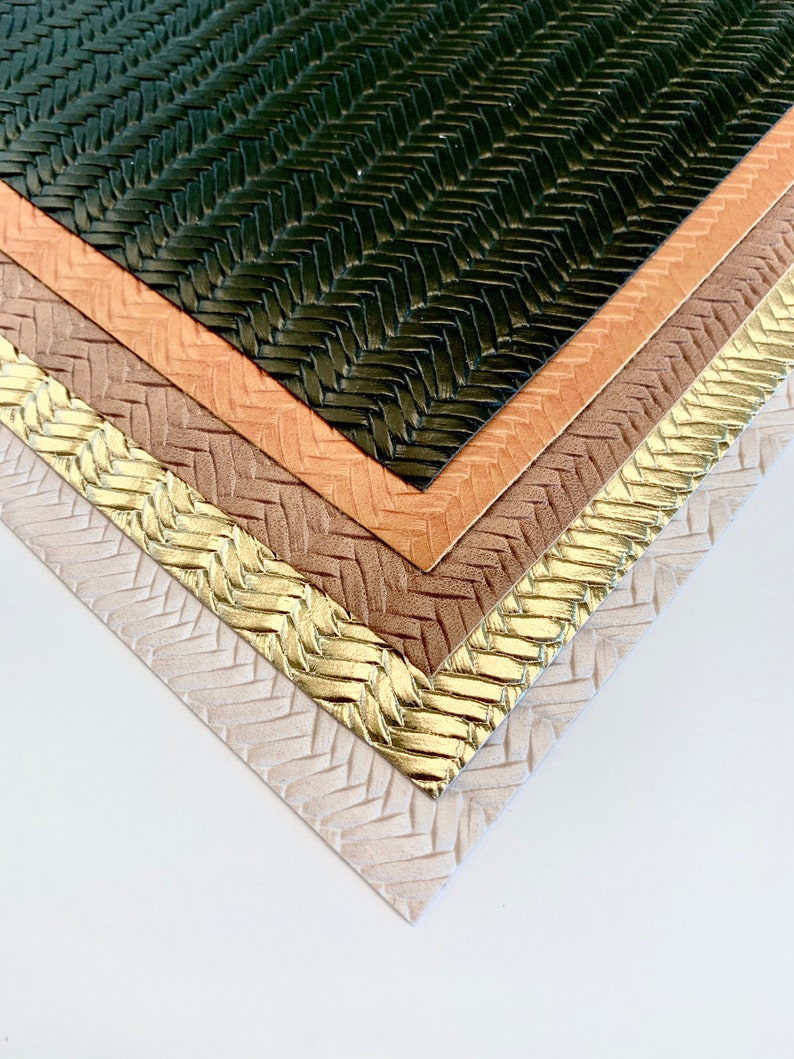 Fishtail Faux Leather Sheets: DIY Craft & Earrings Supplies bild 4
