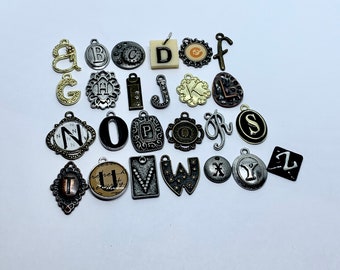 Letter Charms, Jewelry Making Supplies, Initial Charm, Bracelet ,Necklace Charm, Alphabet Charm, Personalized Jewelry, Alphabet Jewelry #143
