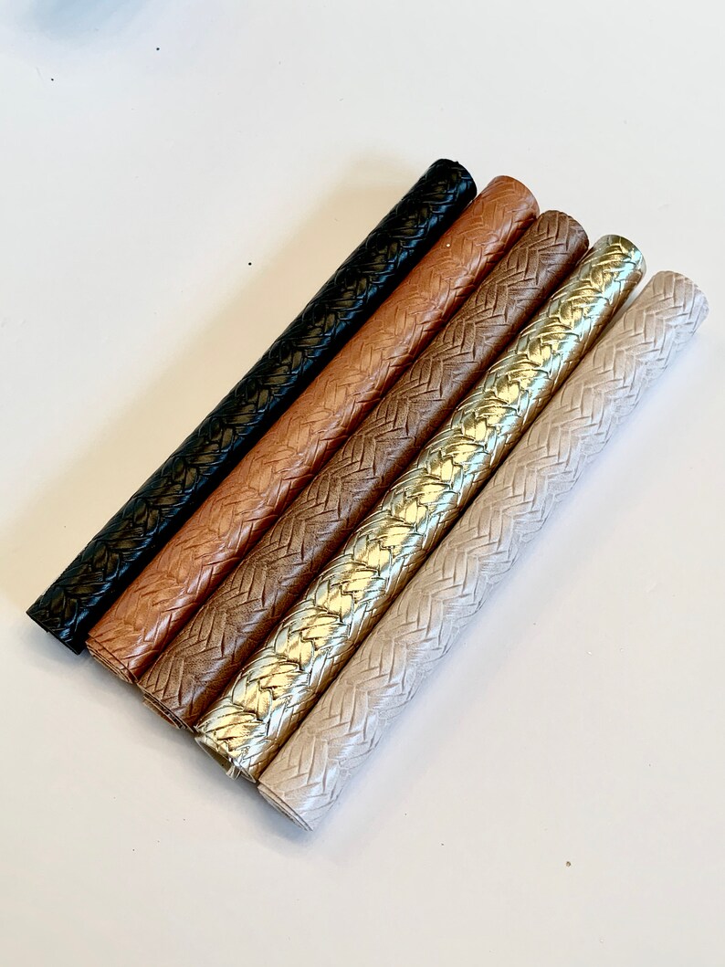 Fishtail Faux Leather Sheets: DIY Craft & Earrings Supplies bild 6