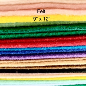 Premium Felt Roll - By The Yard - 36 Wide - Moss Green - Soft Wool-Like  1.2mm