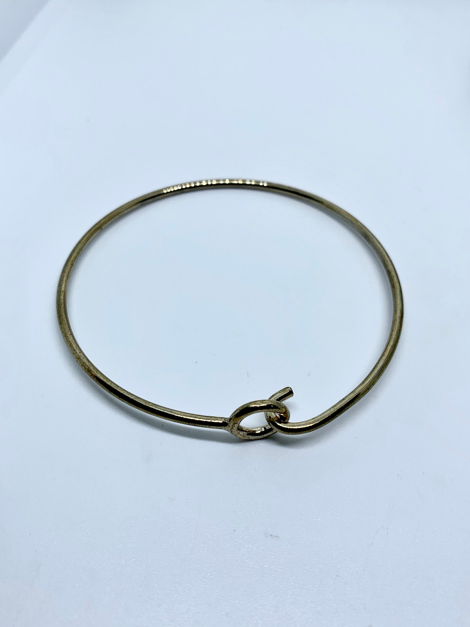 Bracelet Hook Bangle Wire Bangle Bracelet Hook And Loop Etsy
